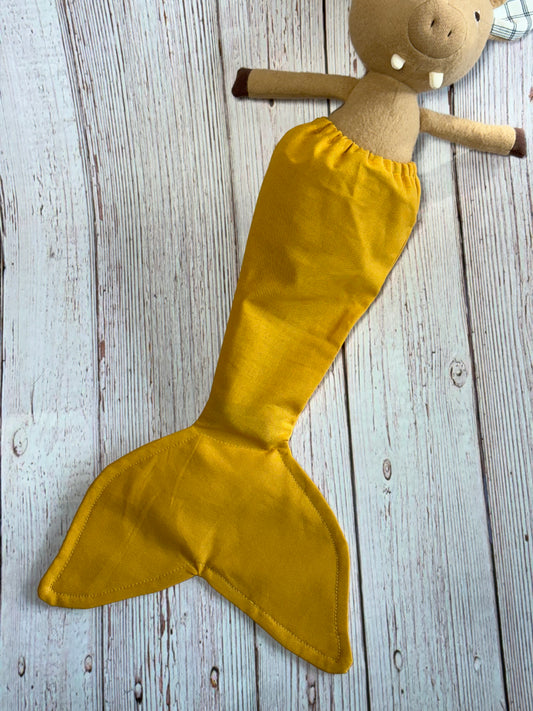 Cotton Mermaid Tail - Yellow