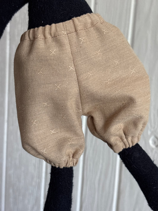 Elastic Shorts - Khaki