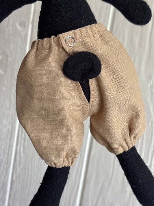 Elastic Shorts - Khaki